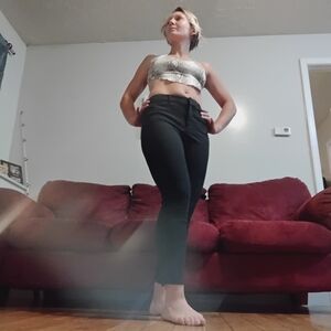 Old Navy Black High-Waisted Pants